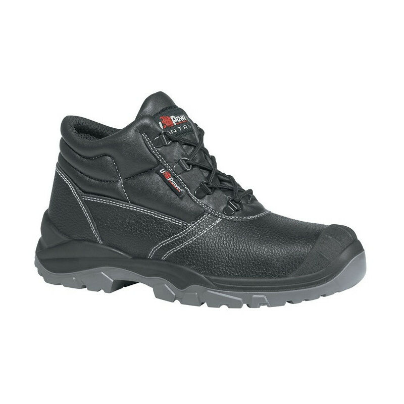 

U.power - Botas de seguridad Safe UK Gr. 41 cuero negro S3 SRC EN20345