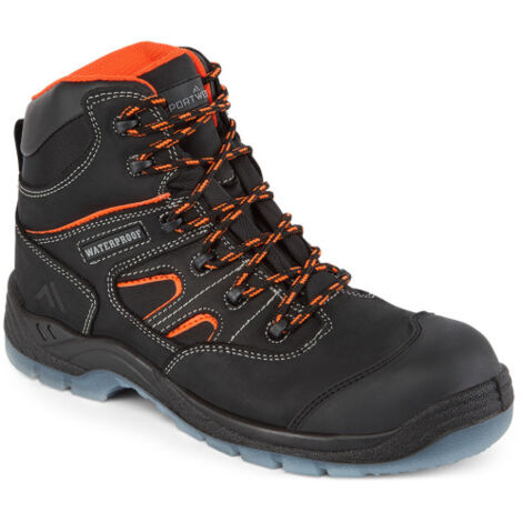 Botas de trabajo con suela PU/TPU doble densidad All Weather S3 WR FC57 43 Negro