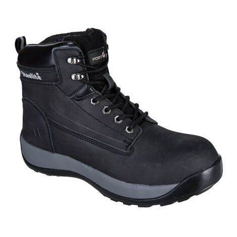 Botas de trabajo Steelite Constructo Nubuck S3 suela de goma 300ºC HRO FW32 47 Negro