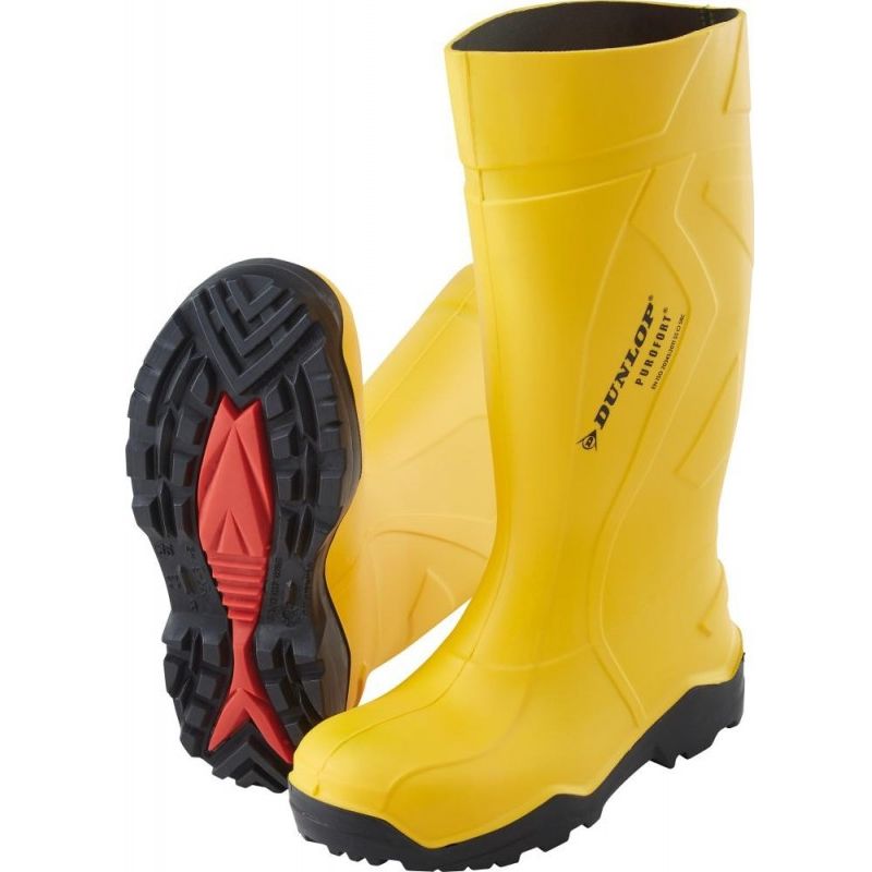 Dunlop - Botas de seguridad Purofuerte+,S5 , Talla 37, amarillo