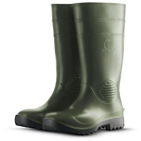BOTAS GOMA SEGUR VERDE OLIVA Nº40 P+P