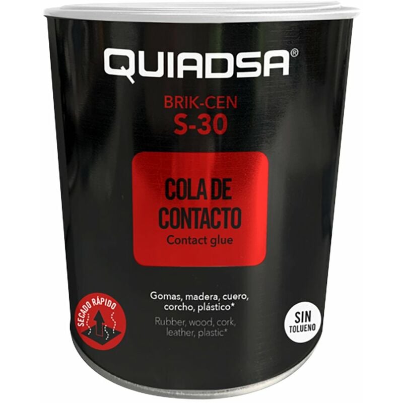 

Bote 1000 ml cola contacto libre disolvente (tolueno)