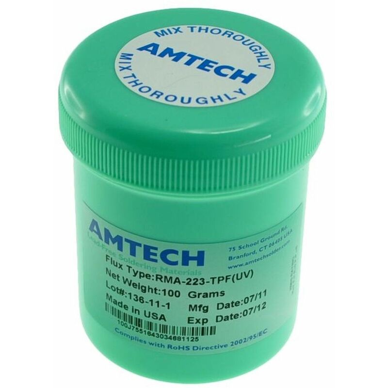 

Bote 100CC RMA-223-TPF(UV) Solder flux - Amtech