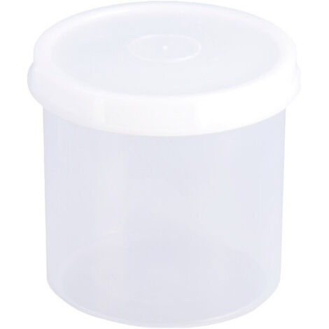 Bote 500 ml con tapón de rosca redondo naturaleza H100xF104mm HÜNERSDORFF
