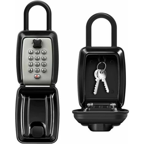 Mini-coffre à clés - Keysafe Auto titanium - Gesclés