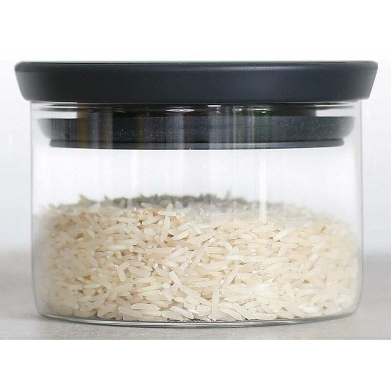 

Tarro apilable de cristal Brabantia 0.3L Gris con Tapa