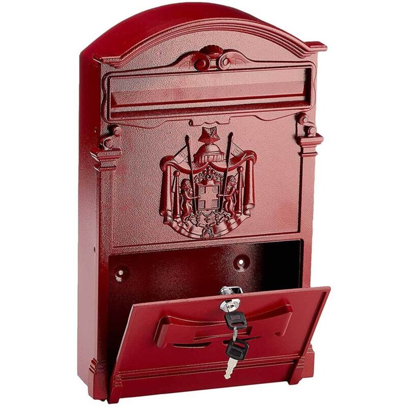 Blinky - Boîte aux lettres Residencia Rosse Alu 26X9X41H