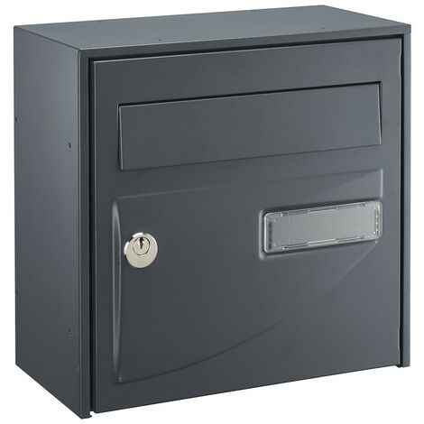 Bo�te aux lettres demi-format Probat - RAL 7016 Gris