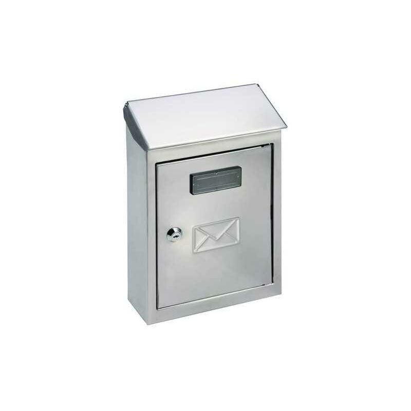Boîte aux lettres en acier inoxydable Lettre-Petite Italie 20X6X30H