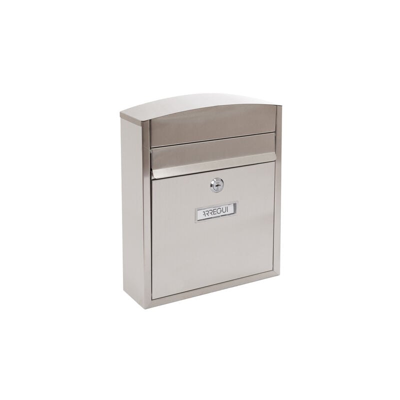 Compact Boîte aux Lettres en Acier, Taille s (Courrier format A5), Boîte aux Lettres Extérieure Individuelle, Boîte aux Lettres Murale, Anti-pluie,