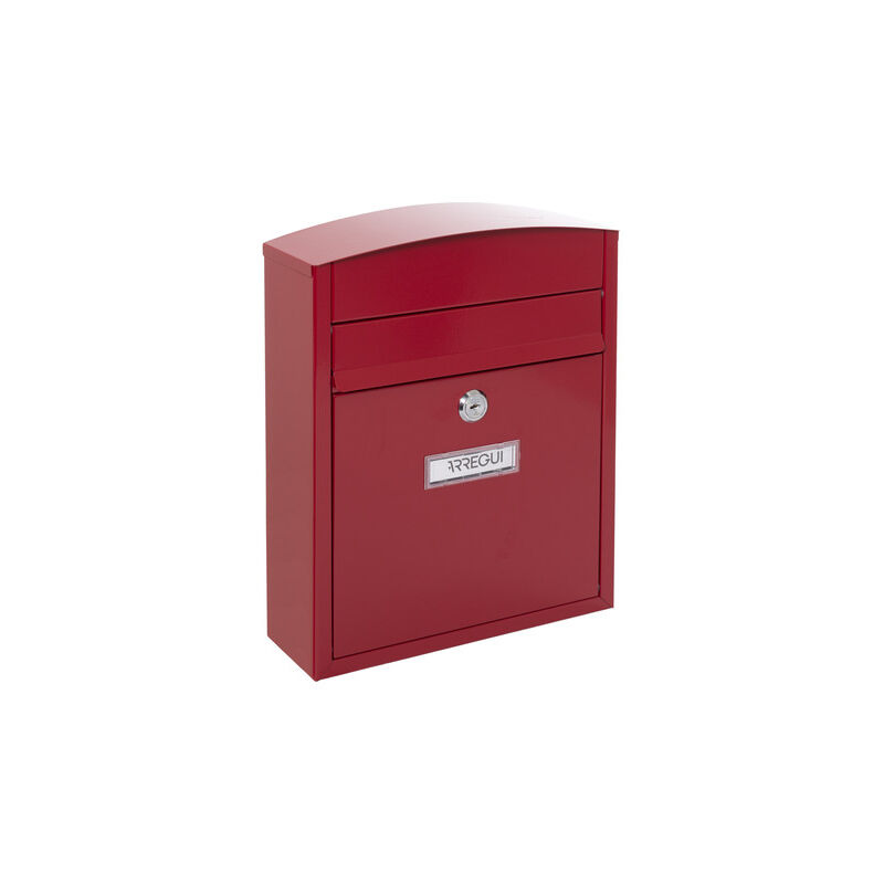 Arregui - Compact Boîte aux Lettres en Acier, Taille s (Courrier format A5), Boîte aux Lettres Extérieure Individuelle, Boîte aux Lettres Murale,