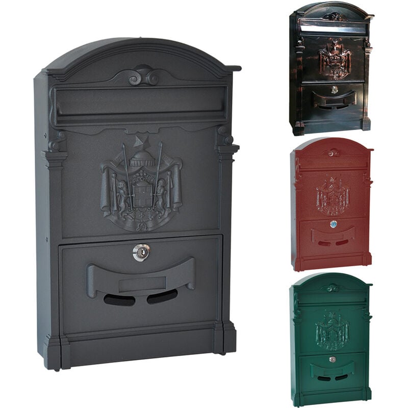 Boîte aux lettres 'Regal' grise