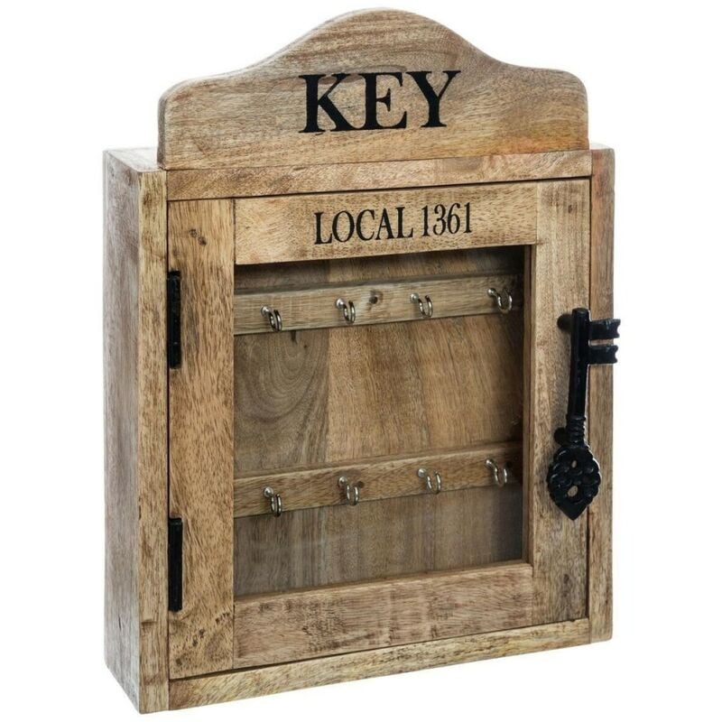 Boîte à clés bois 30x40 cm