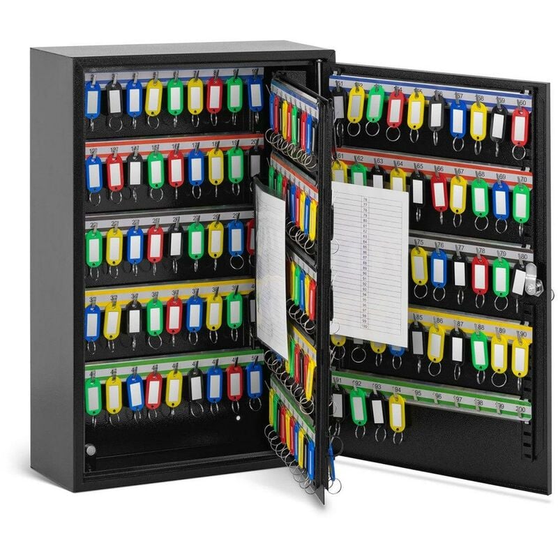 Boîte à clés pour 200 clés porte-clés compris