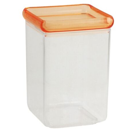 BOTE COCINA ACRILICO CUAD.1,3L - 11X16,5 CM