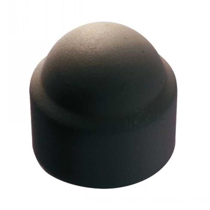 Scatola di 100 tappi per dadi esagonali grigi ø 12mm Acton 8560212