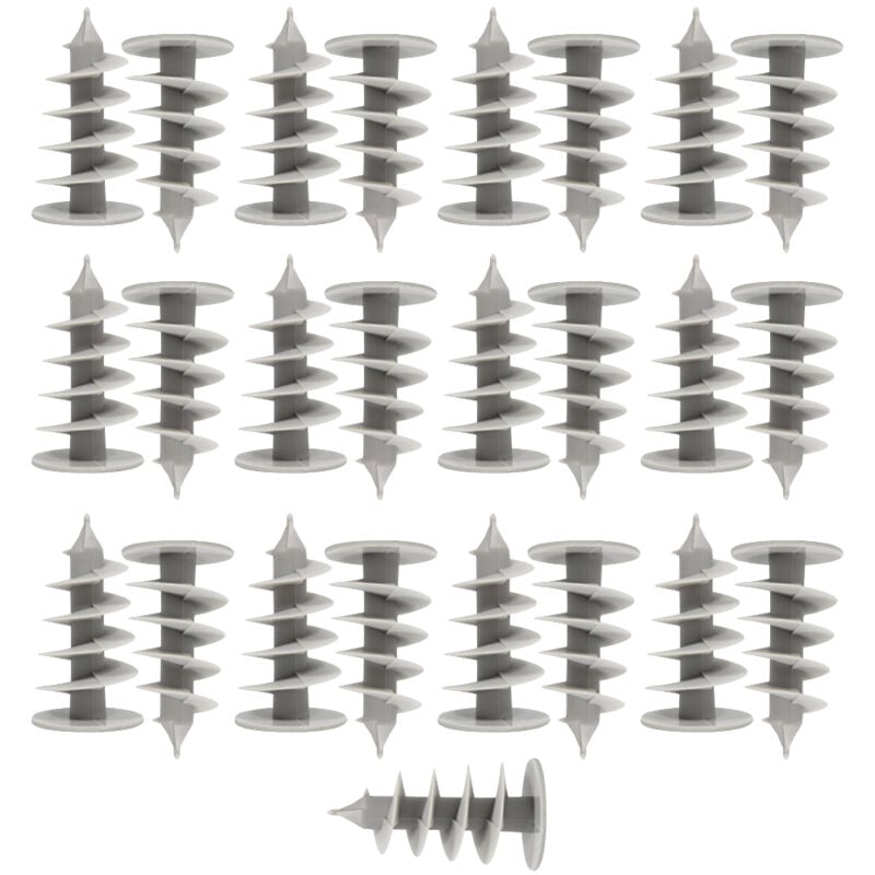 Boîte de 25 chevilles polystyrène Ø26,5x82 mm pour fixation équipement léger dans l'isolant RAM
