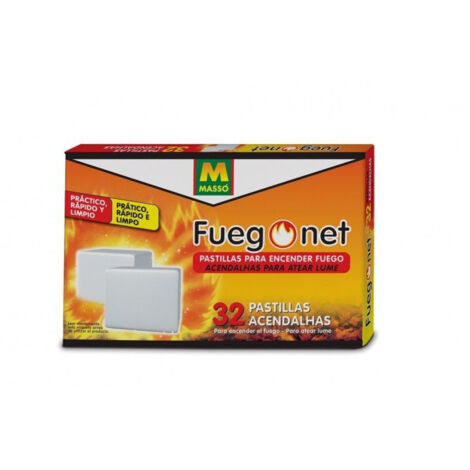 Boоte de 32 pilules d'allumage Fueugonet pour les chemines, les poђles et les barbecues