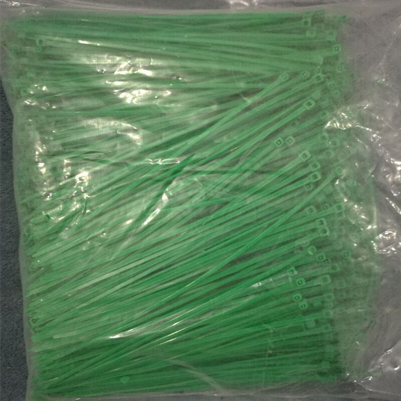Baicccf - Lien pour végétaux 70 paquets, 1 paquet, vert, attaches en fil de nylon, attaches à glissière vertes, attaches de câble en plastique de 18