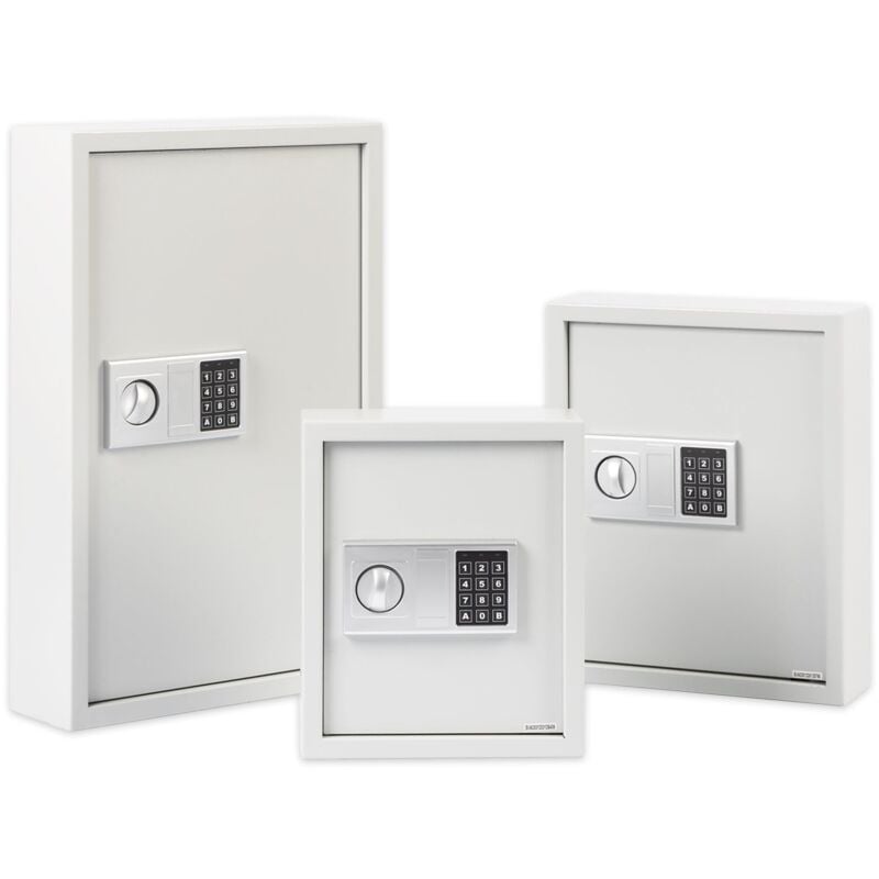 Floordirekt - Boîte de clés Coffre-fort de clés avec serrure électroniqué 36 x 12 x 45 cm