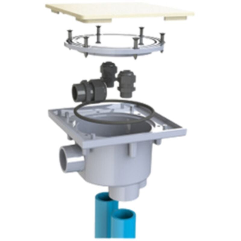 Boîte de dérivation étanche Xiona pour 2 projecteurs - CCEI -