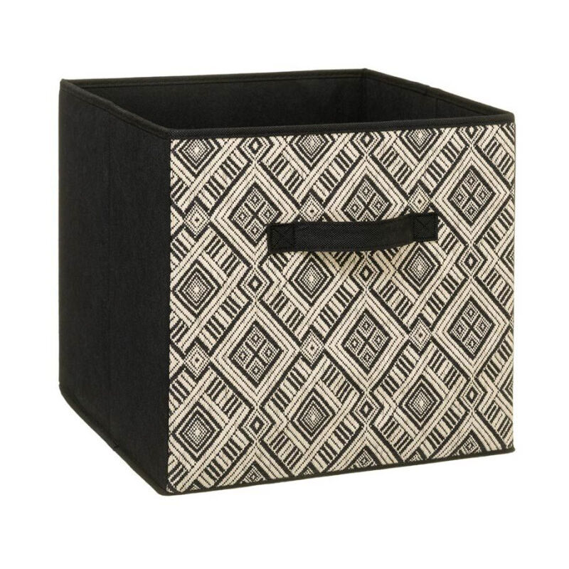 Five Simply Smart - Boîte de Rangement 'Basic' 31x31cm Noir & Blanc
