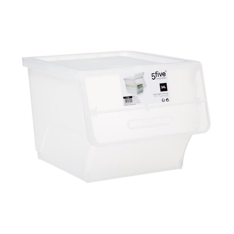 Boîte de Rangement 'Cara' 34L Transparent
