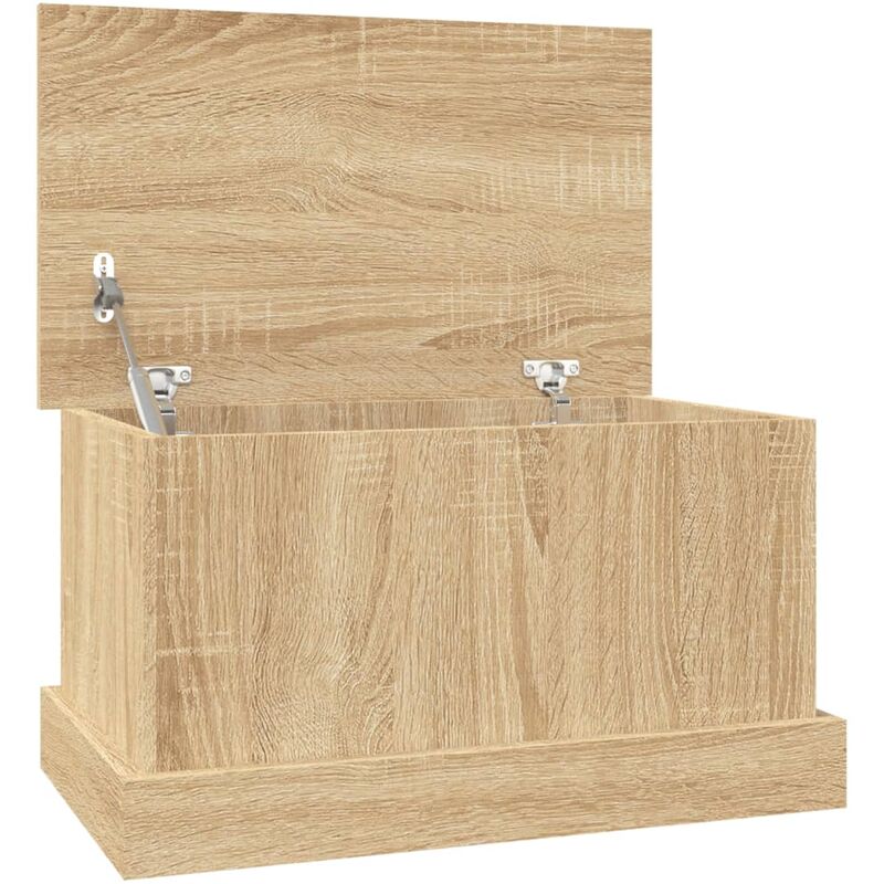 Boîte de rangement chêne sonoma 50x30x28 cm bois d'ingénierie Vidaxl