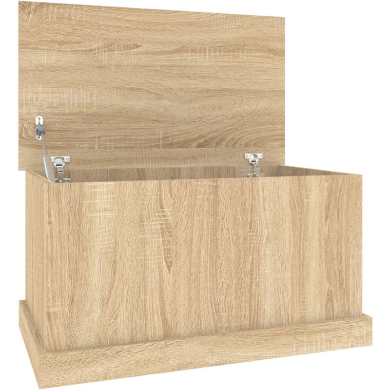 Boîte de rangement chêne sonoma 70x40x38 cm bois d'ingénierie Vidaxl