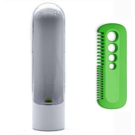 Bote de rangement de 2 pièces/ensemble, tasse de conservation de la vanille, Gadgets de cuisine Premium économiseur d&39herbes, bote de rangement pour garder le vert, éplucheur de feuilles, conteneur