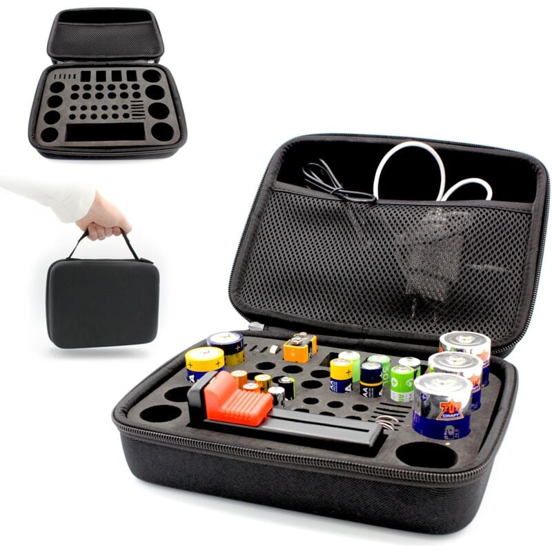 Boîte de rangement piles Fishtec Energy Plus