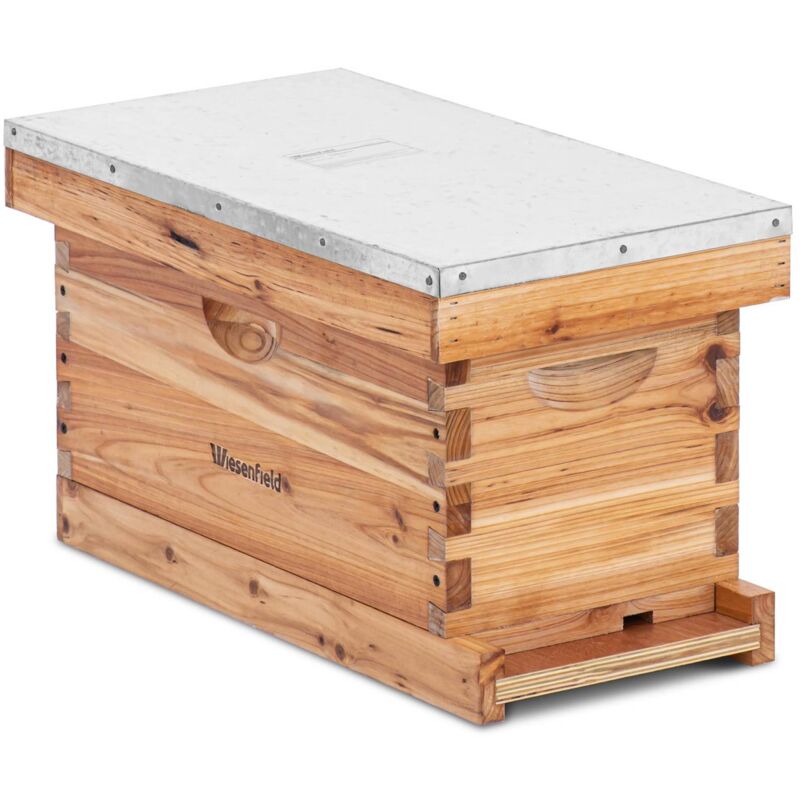 Wiesenfield - Boîte de ruche Rucher durable Sapin Kit complet