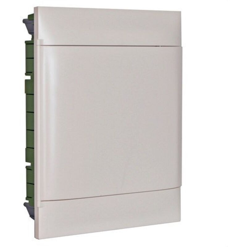 135042 Practibox s caisson d'encastrement porte lisse 2x12 rangées cloisons préfabriquées - Legrand