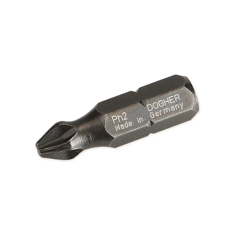 Boîte de 10 embouts de tournevis S2, PH2 DOGHER 400-PH2-10