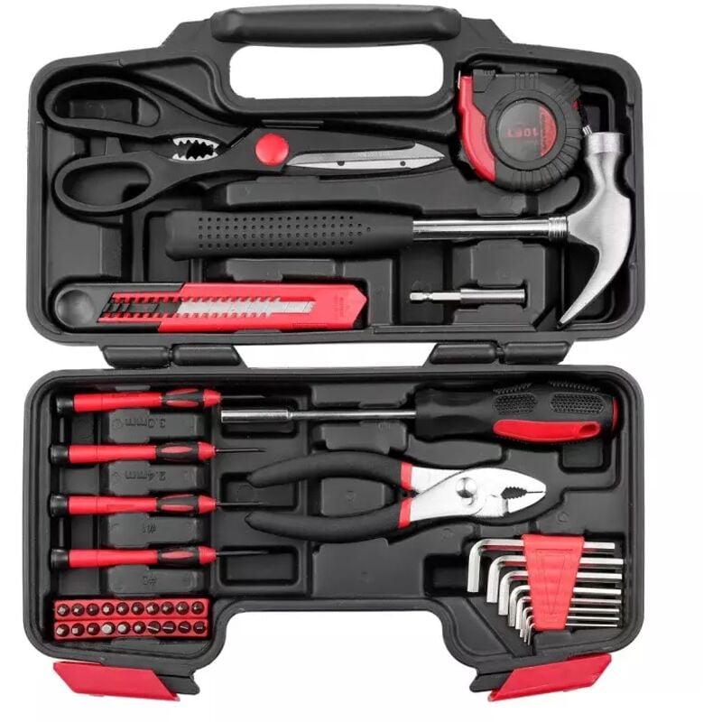 Boîte à outils 39 pièces - bob