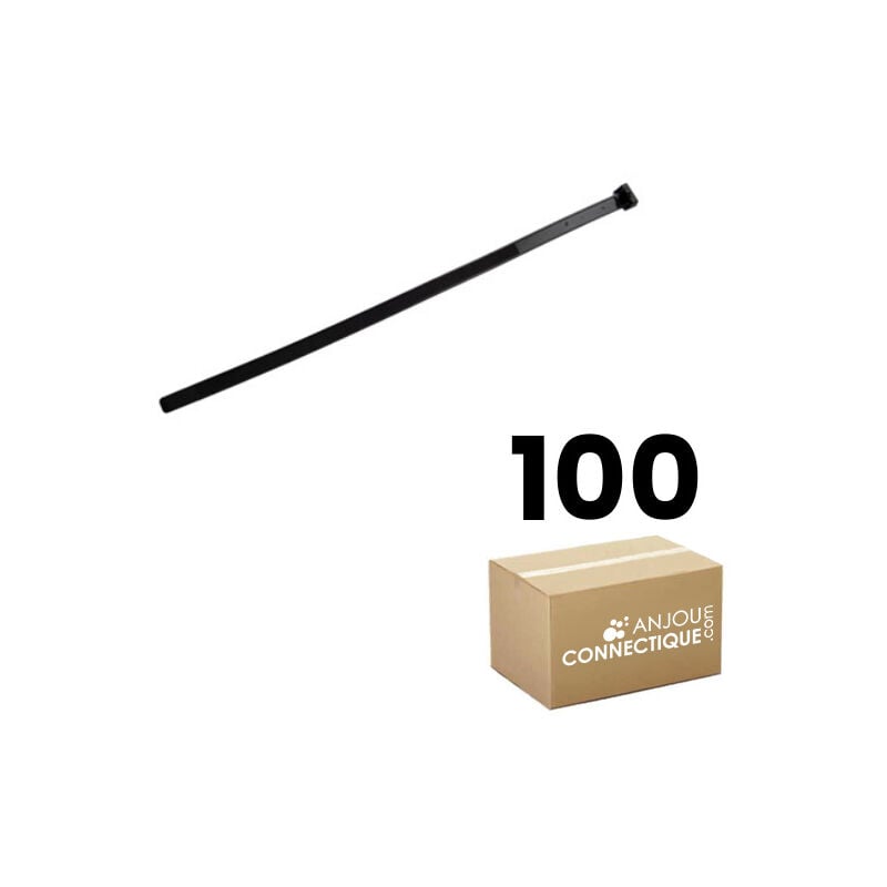 Boîte plastique de 100 lanières démontable - tube de ø 11 mm à ø 18 mm RAM