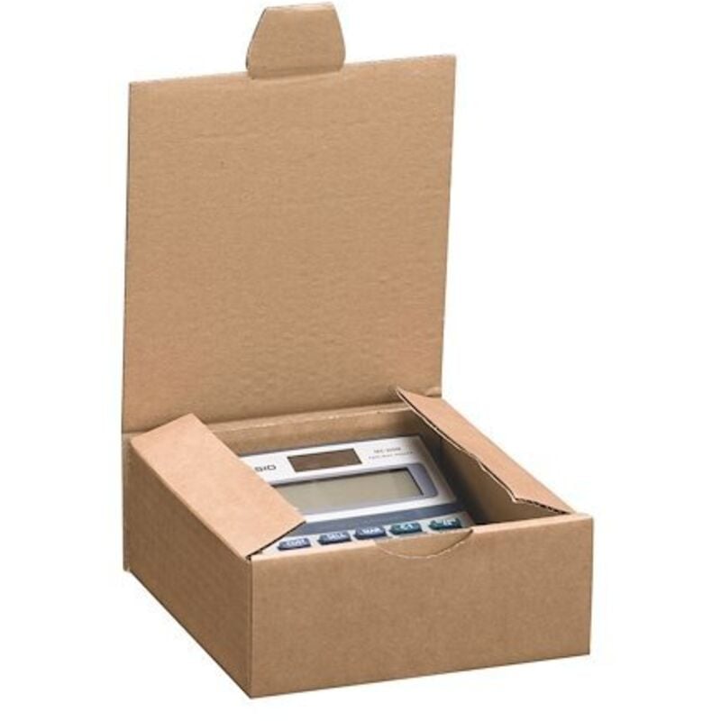 Boîte postale Kraft Brun 6x15x15 - Lot de 50