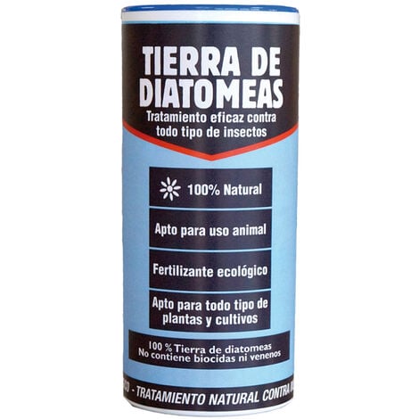 Fertilizante ecológico TIERRA DE DIATOMEAS y tratamiento eficaz contra insectos