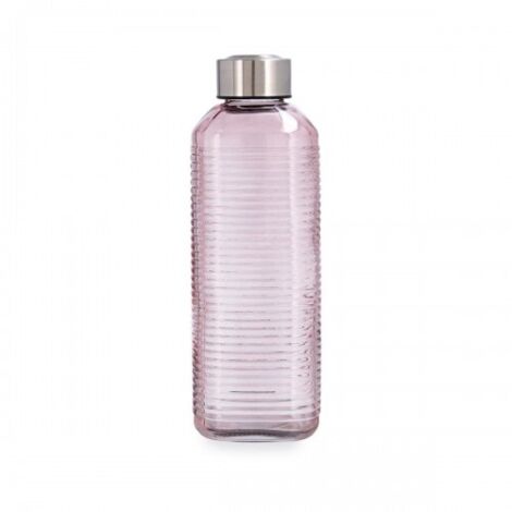BOTELLA 1L C/T ROSCA INOX ROSA VELVET QD