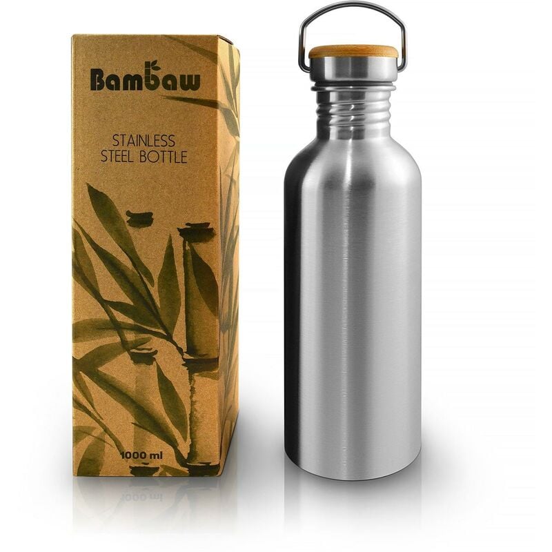 

Botella Acero Inoxidable 1000 ml - Bambaw