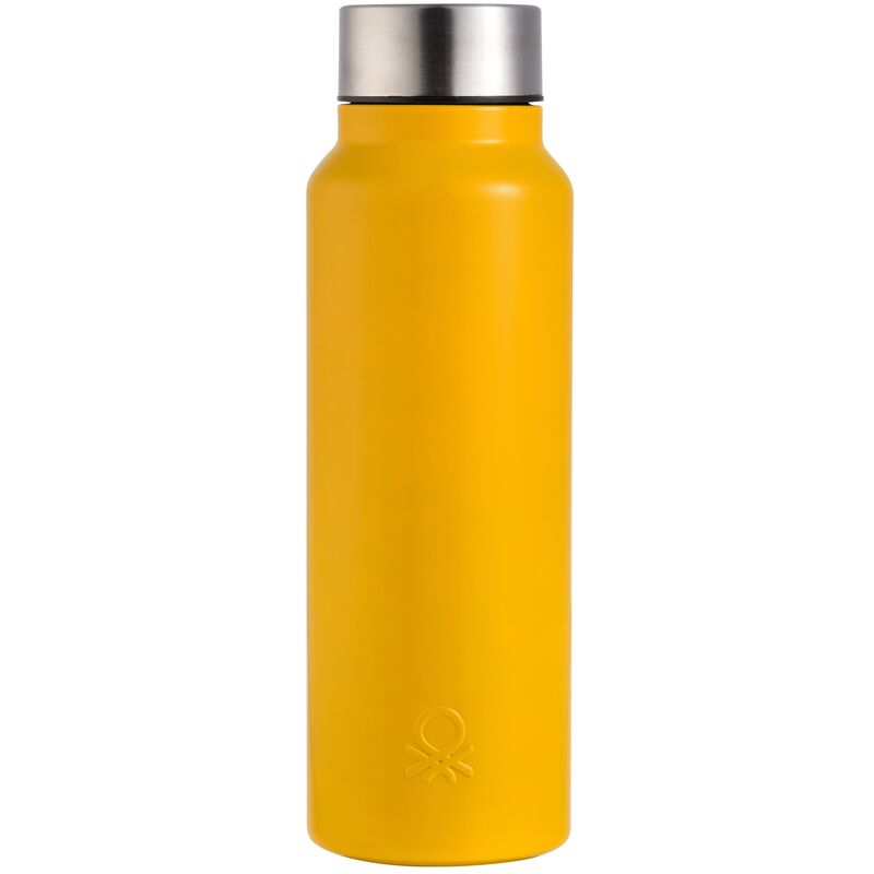 

Botella agua 750ml acero inoxidable amarillo Casa Benetton