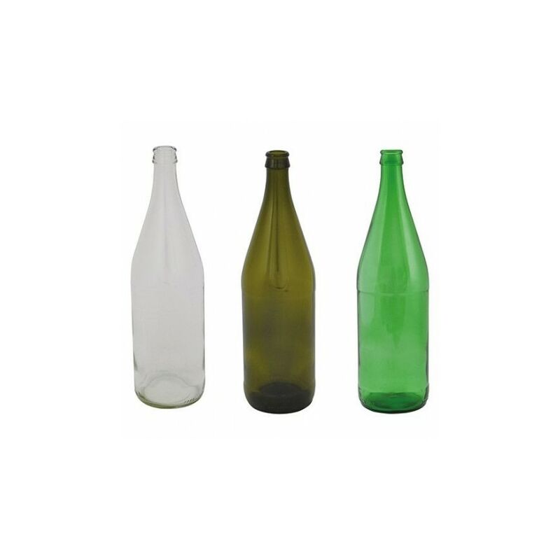 Botella Cristal 'Vichy' 1000 Ml - Color Verde