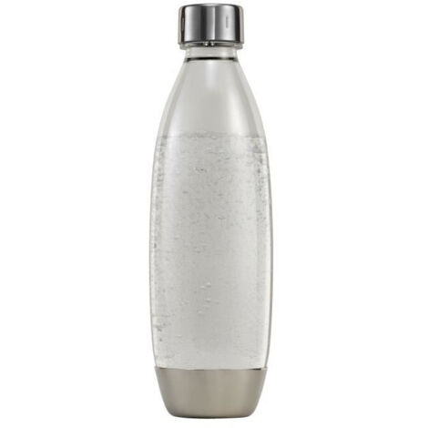Botella de 1L Lava-Lavavajillas Fuse Metal - SODASTREAM