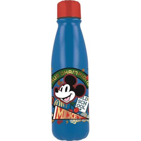 Botella de Agua Mickey Mouse True Champions Aluminio 600 ml