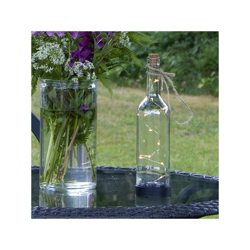 

Botella de decoración solar micro LED