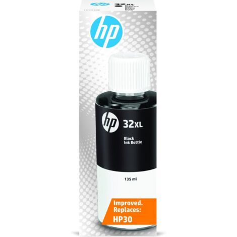 Botella de Tinta Original HP nº32 XL Alta Capacidad/ Negro