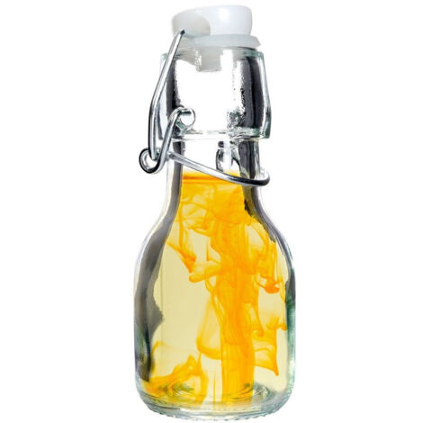 Botella de vidrio con clip de 75 ml