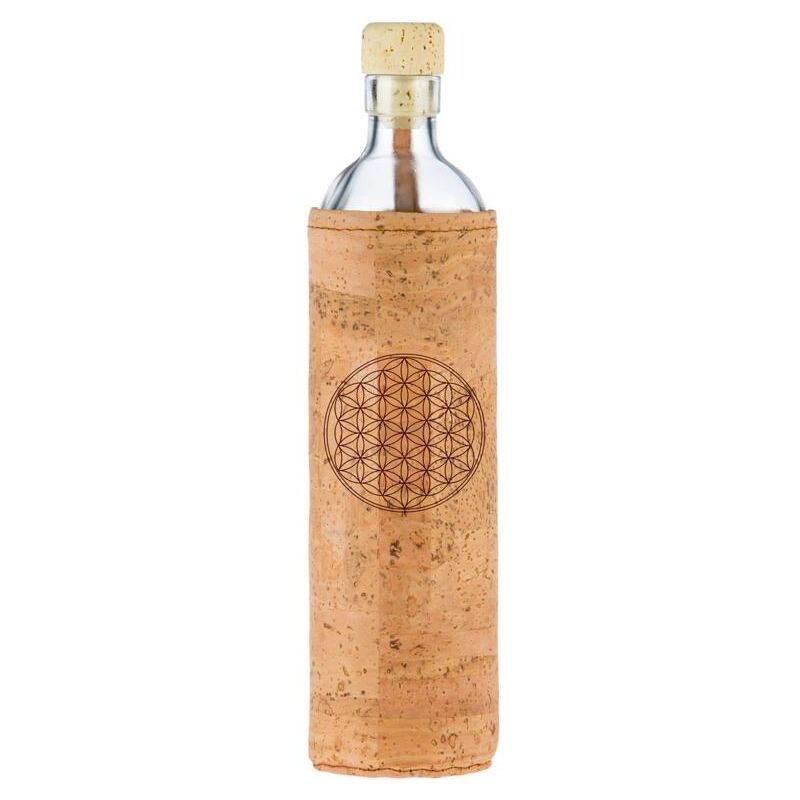 

Botella de vidrio Flor de la Vida 0.5 litros - Flaska