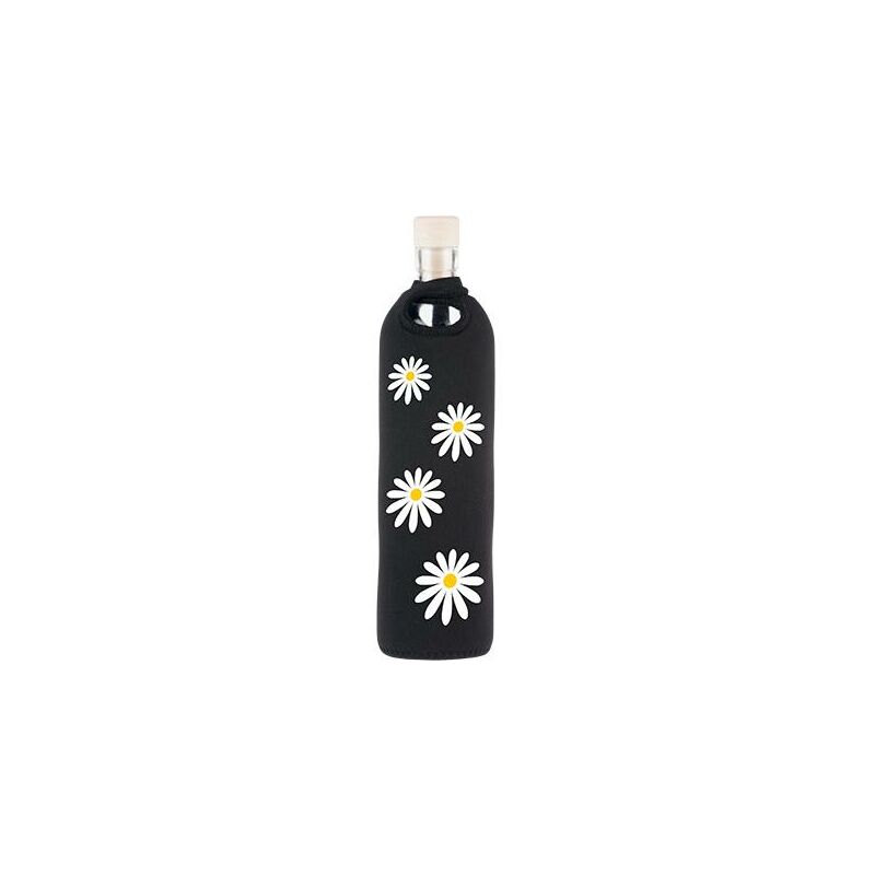 

Botella de vidrio funda neopreno margaritas 750 ml - Flaska