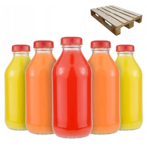 BOTELLA DE ZUMO MEDIO PALET 330ML 900 UDS
